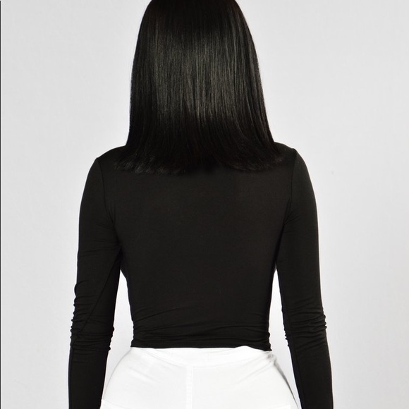 💕😍❤️SEXY LACE UP CROPPED TOP - BLACK❤️😍💕 - Picture 3 of 4